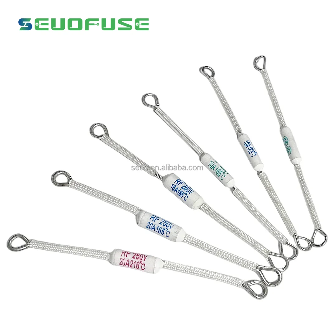 Fusible Thermique Pour Cuiseur à Riz – 250V 15A 185°C – 9cm – Lot De Pièces Détachées Uxcell