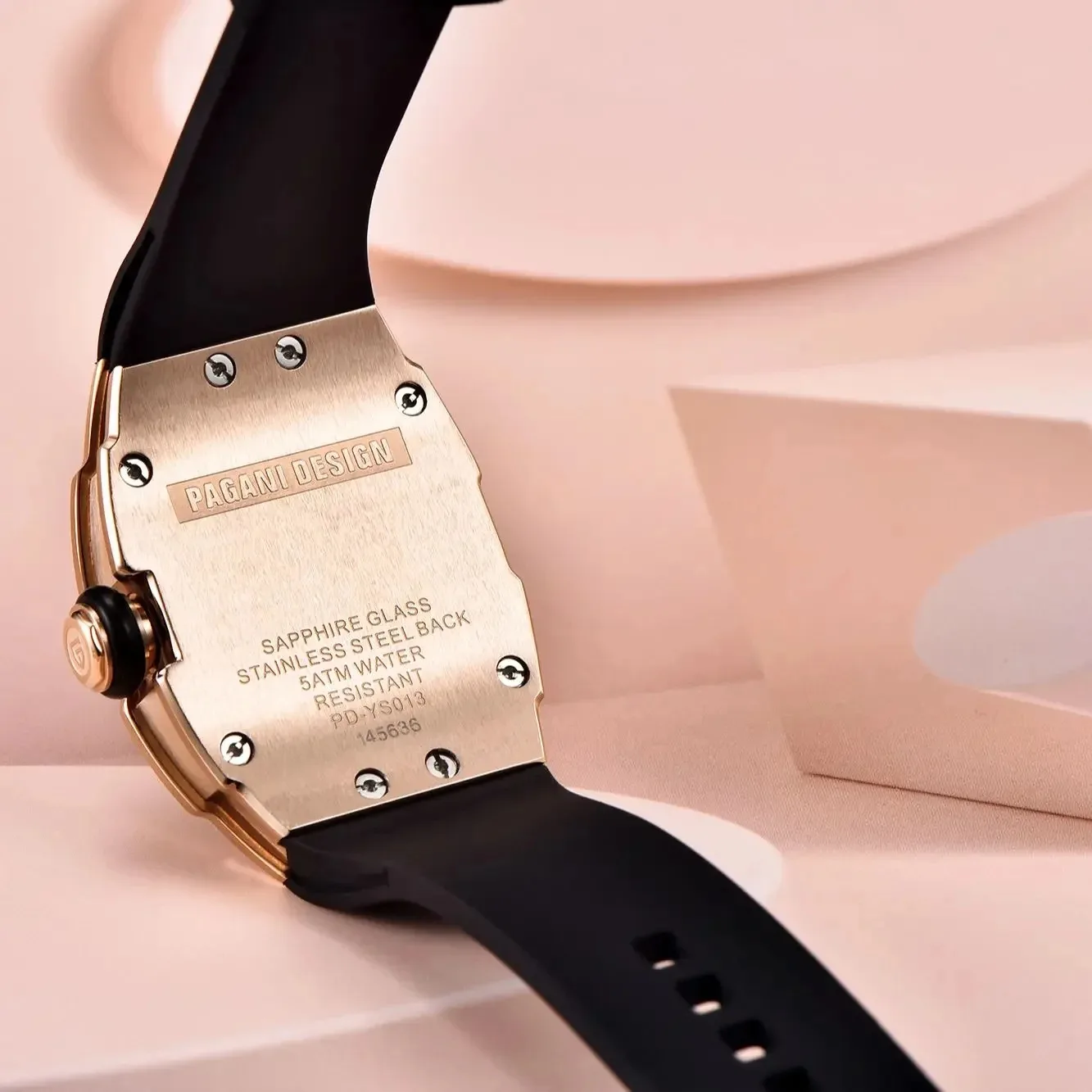 PAGANI DESIGN PD-YS013 New Brand Luxurious Women Fashion Tonneau Quartz  Watch Diamond Studded Elegant Wristwatch Montre Femme - Main Image