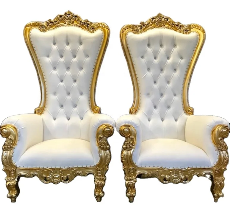 Luxury High Back Throne Chair For Wholesale Customized - Buy Throne ...