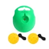 Green base with 2 yellow balls