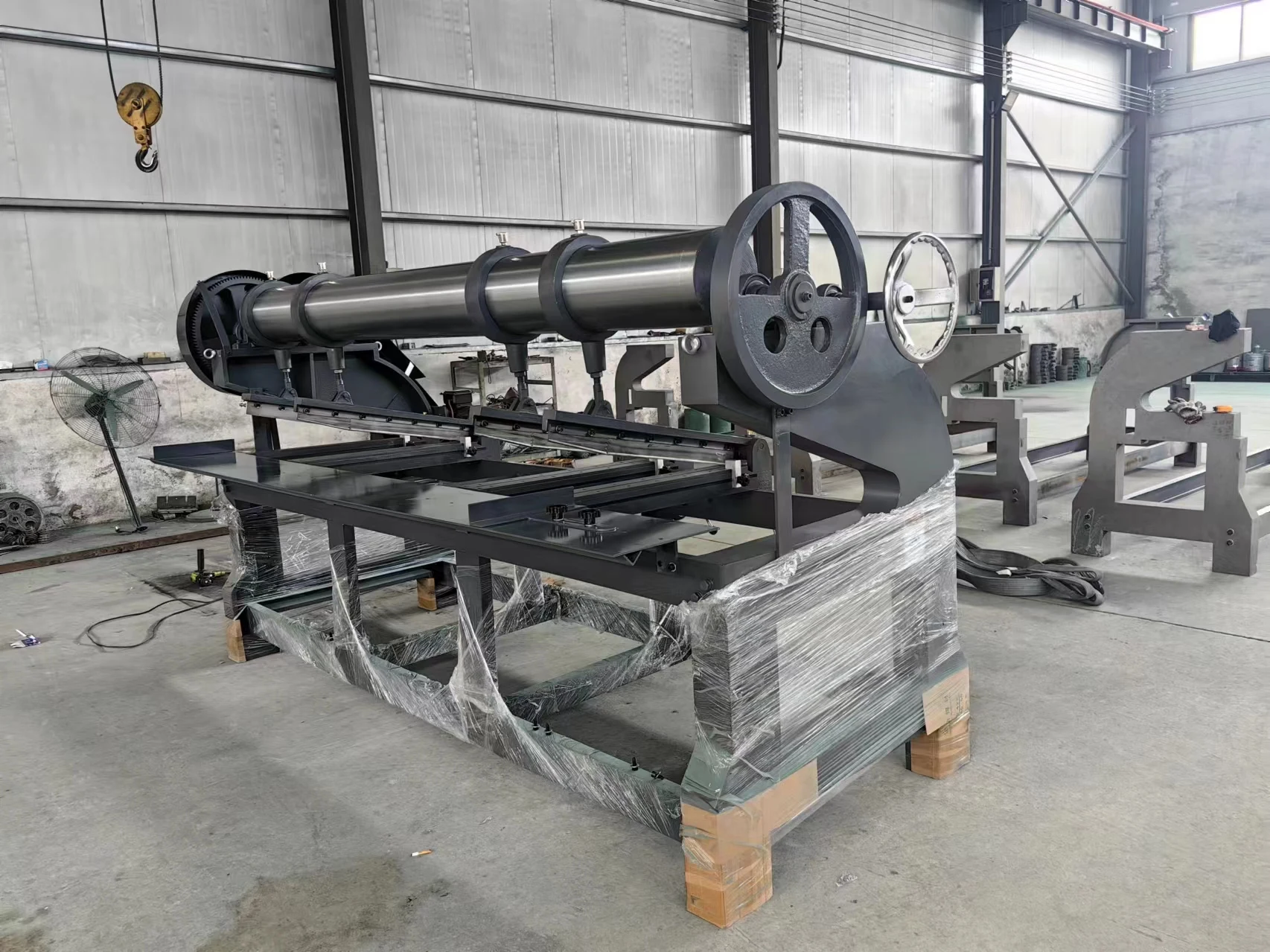 Manual Feeding Corrugated Rotary Slotter Machine Four Link Slot Machine ...