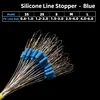 Bouchon de ligne en silicone - Bleu