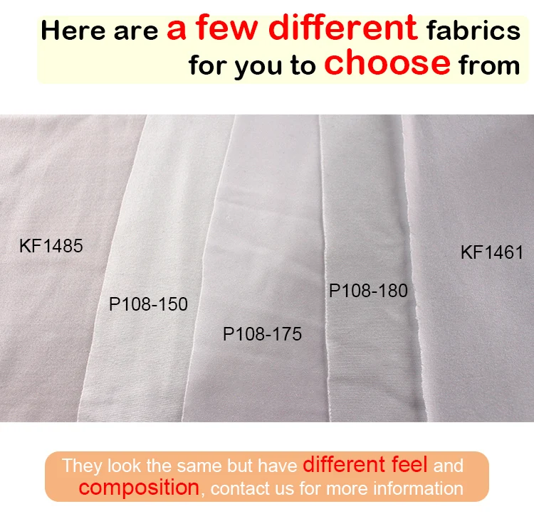 Wingtex Custom Polyester 95 Spandex 5 Spandex Double Solid Brushed