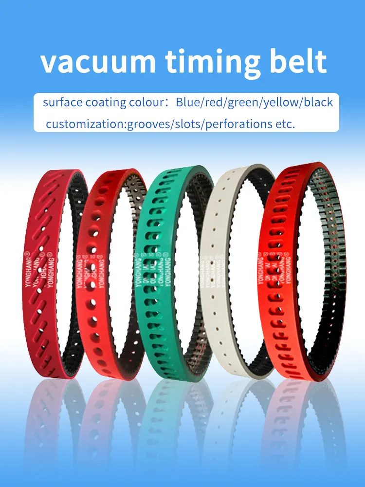 Pulling Down Packaging Machine Rubber Vacuum Timing Belts For Ishida