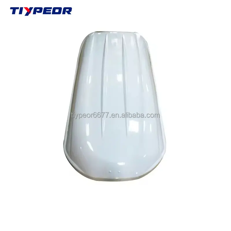 product high quality waterproof roof luggage bag storage top cargo box white 420l for universal car suv camptravel cargo carrier tiyepor889-6