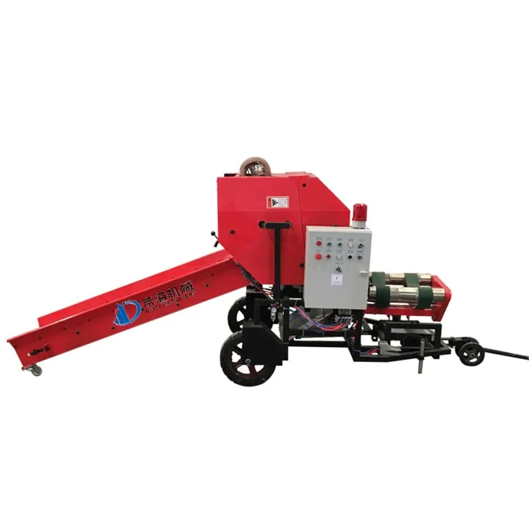 Stationary Hand Operated Hay Baler for Sale Agriculture Baler Machine, Grass Baler Machine for Small Grazing
