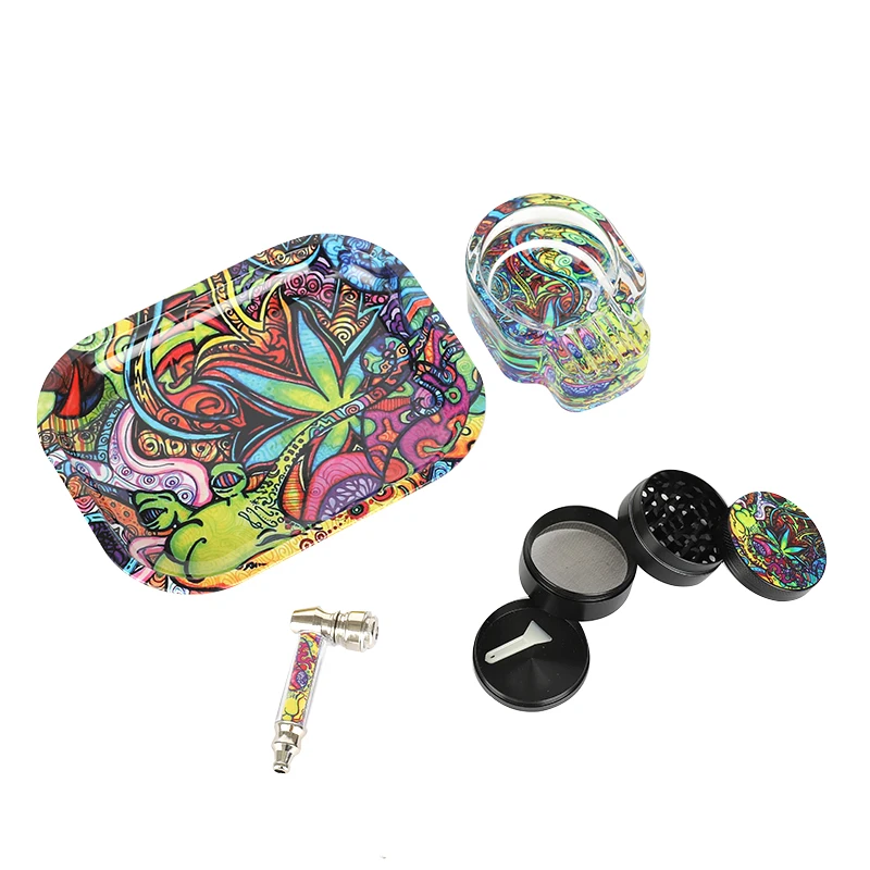 4 In 1 Set Wholesale Smoking Accessories Portable Secret Stash Box Kit