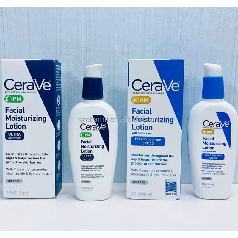 Cerav Moisturizing Facial Lotion Am Pm Day Night Lotion With Spf30