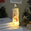 Muñeco de nieve transparente