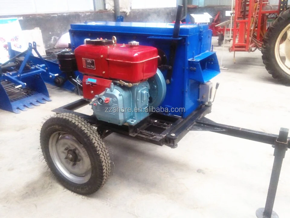 Sugarcane Leaf Detrashing Peeling off Machine Sugar Cane Leaf Processing Machine 13HP