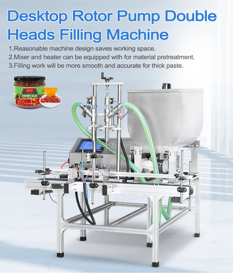ZONESUN ZS-DTGT900U2 Filling Machine - Precision & Efficiency