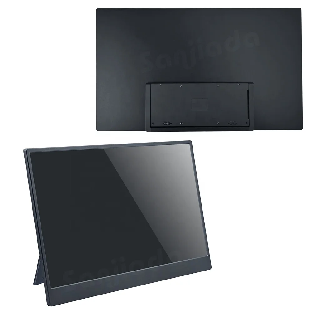 15.6 Inch Portable Monitor with Touchscreen, Gaming Monitor with Desktop Stand for Laptop Computer PS5 Phone Extend Screen