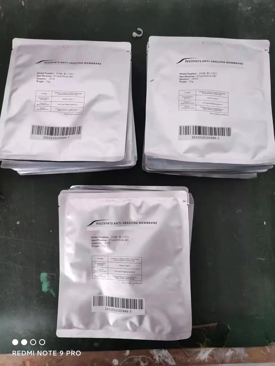 Antifreeze Membrane Cryolipolysis Mask Cryotherapy Pad Cryolipolysis Machine Fat Freezing