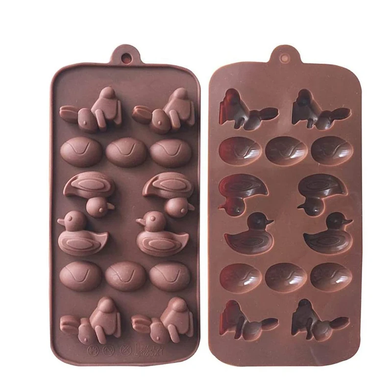 cartoon mold duck rabbit egg silicone