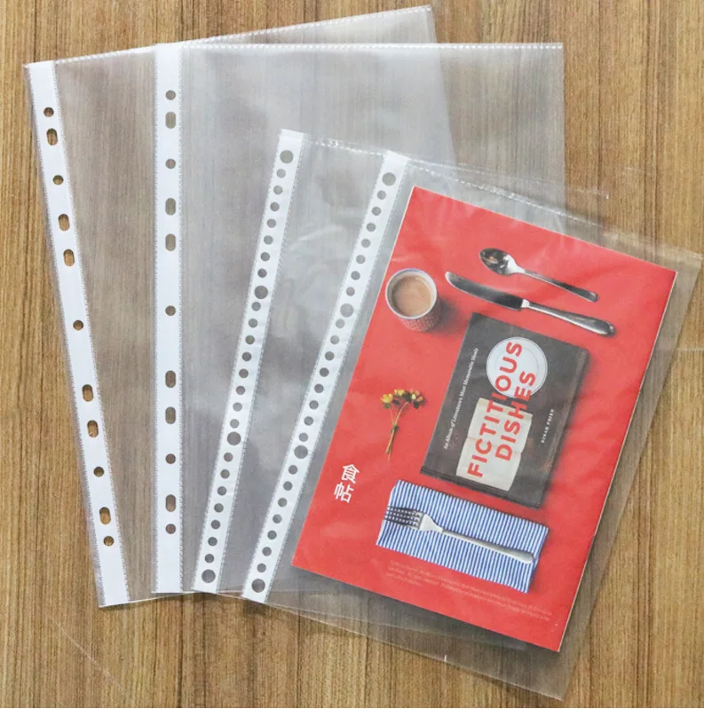 Buy Wholesale China Oem/odm Service A4 Punch Pocket Waterproof File Bag  Clear 11 Hole Sheet Protectors & Sheet Protector at USD 0.1