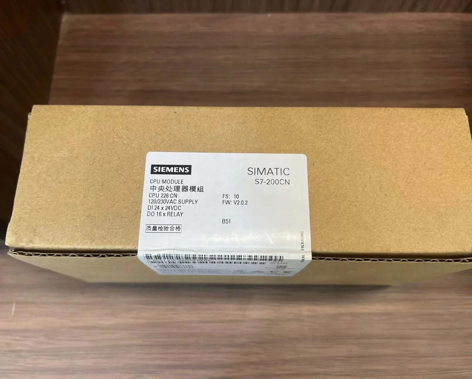 6ES7216-2BD23-0XB8 SIMATIC S7-200 CN Compact CPU S7 200 226 Cpu