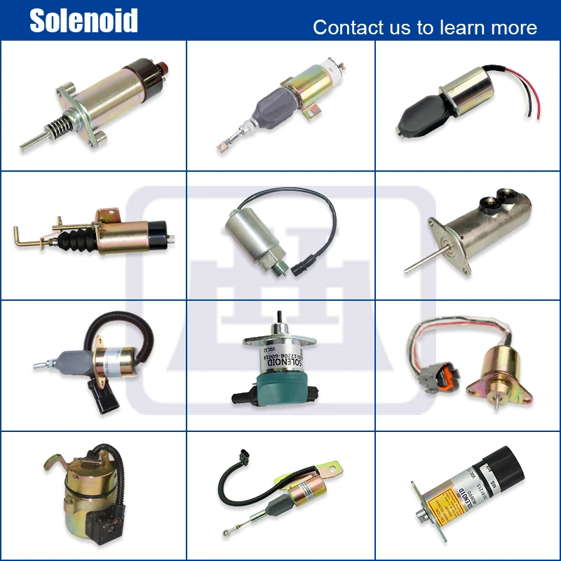 Solenoide Intercettazione 12V SA-3725-12 - Per Motori Mitsubishi, Volvo EC - Foto 12