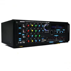 KB-203U аудио Pro/DJ ampwith USB/SD/FM радио автомобиль apmlifier dj ламповый усилитель