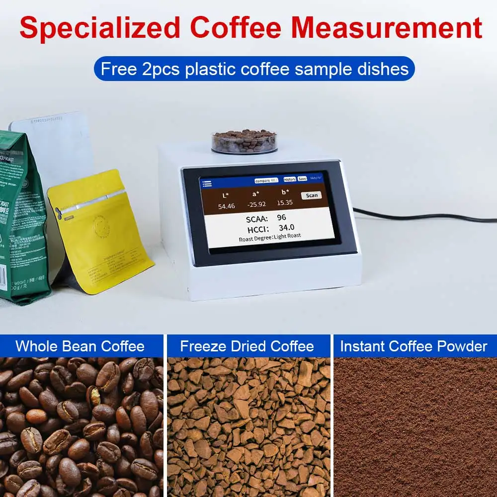 Real Factory LS177C Agtron Analyzer Color Meter Roasted Coffee Bean Analyzer Coffee Colorimeter
