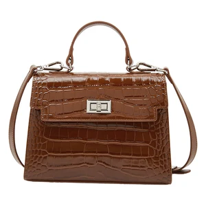 High Quality Designer  Real Crocodile Leather Women's Crossbody Shoulder Bag Luxury Fashion Ladies Alligator Leather Handbag