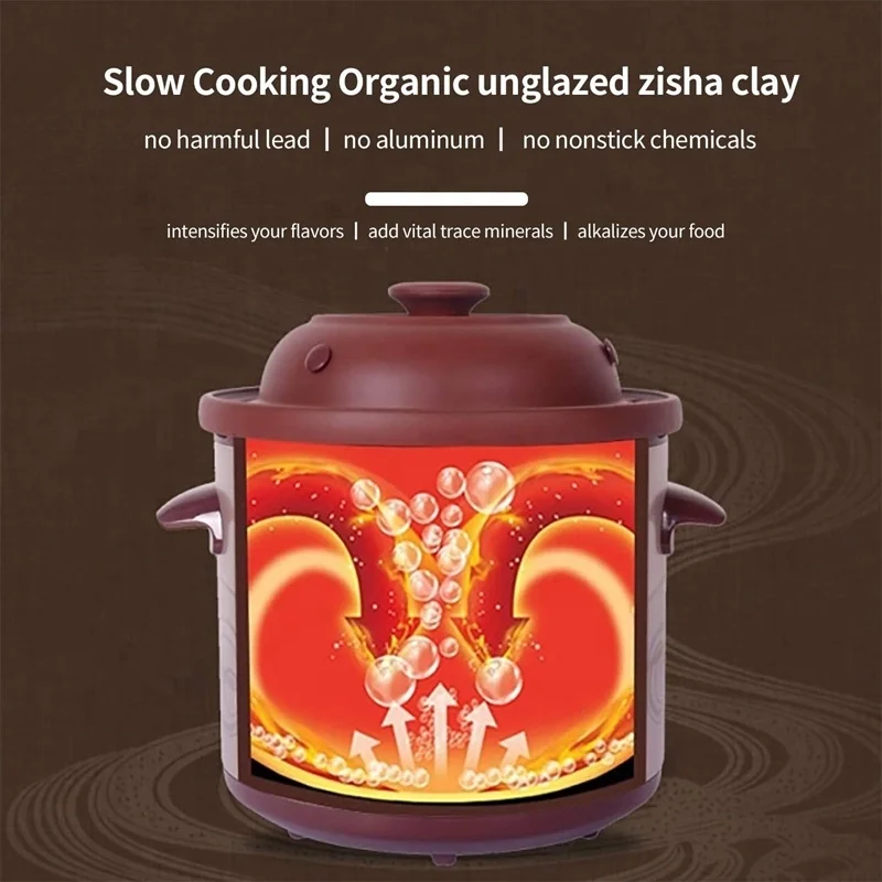 Purple Clay Rice & Grain Multicooker