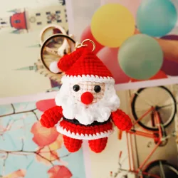 10 Portachiavi Di Natale In PVC – Set Con Babbo Natale, Pupazzo Di Neve, Alce – Regalini Per Calze E Feste - 2