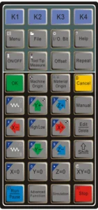 Fpga Colored Lcm Controlling System for CNC Router Dsp Handle Controller