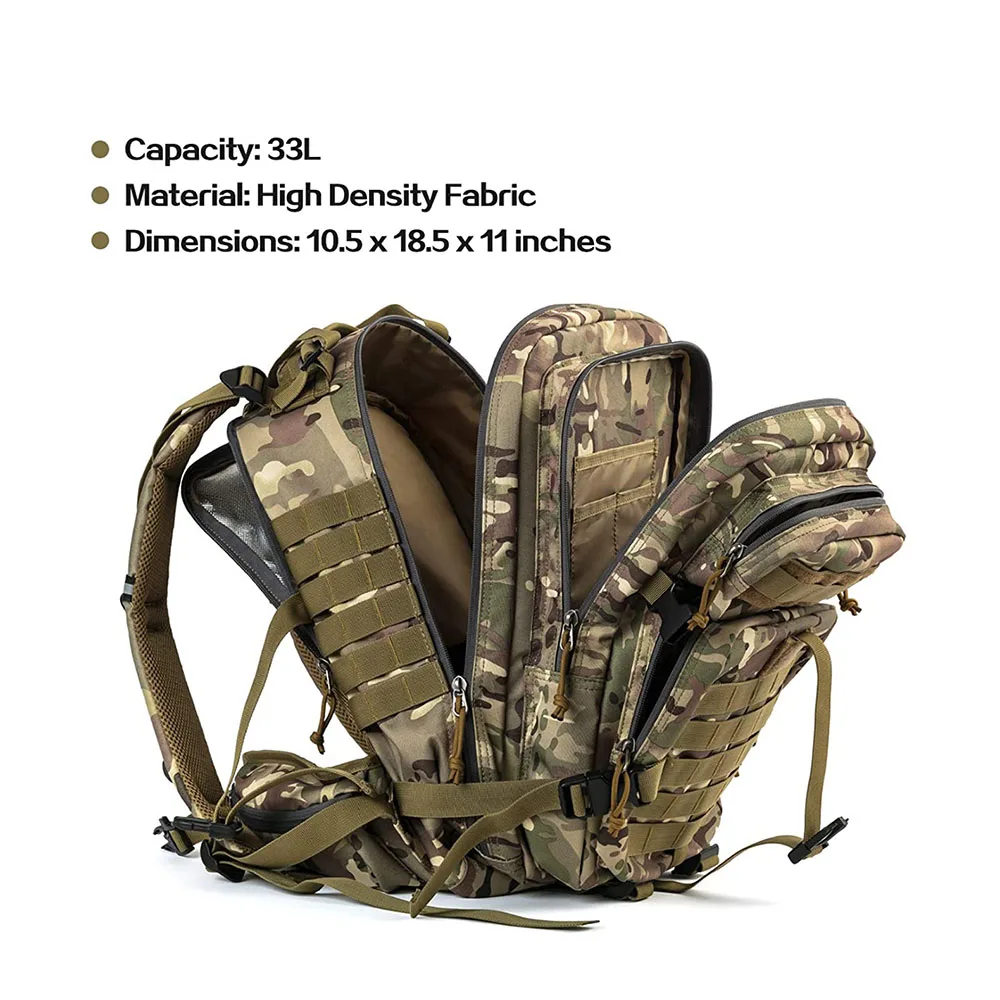 FREE SAMPLE Practical Assault Backpack Training Hydration Bag Backpack Outdoor Hiking Bag