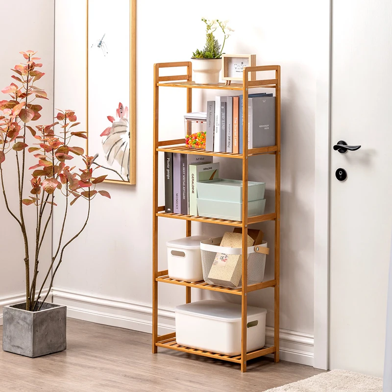 Лидер продаж, книжный шкаф из 100% натурального бамбука