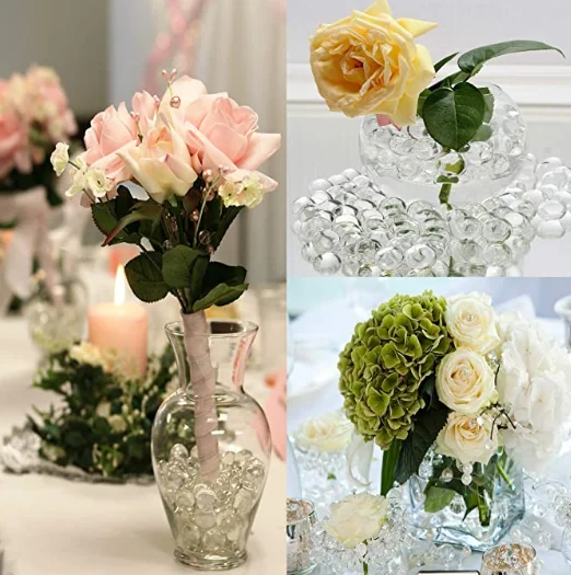 Прозрачные и прозрачные декоративные капли