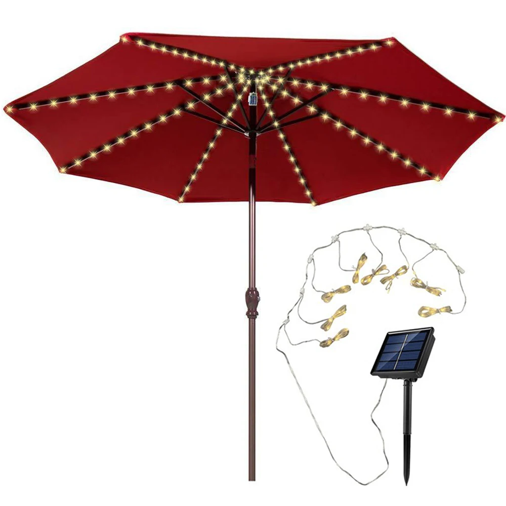 biggest size patio umbrella Amazon.com : Sophia & William 15 ft Extra Large Patio Umbrella with Solar  Lights, Rectangular Outdoor Umbrella with Base Included, Market Umbrella  Double-sided Heavy Duty for Pool Garden Backyard, Beige : Patio,