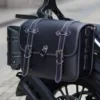 borsa con bordo in pelle + supporto per auto