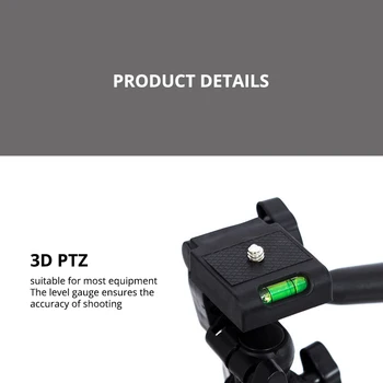 Phone Tripod Portable CellPhone Holder for iPhone 13 Xiaomi Lightweight Camera Tripod Stand for Gopro DSLR with Remote Control detail image