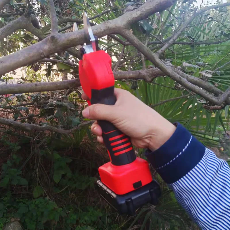 30mm Cordless Scissors Pruning Professional Electric Pruning Shears Vineyard Electric Pruning