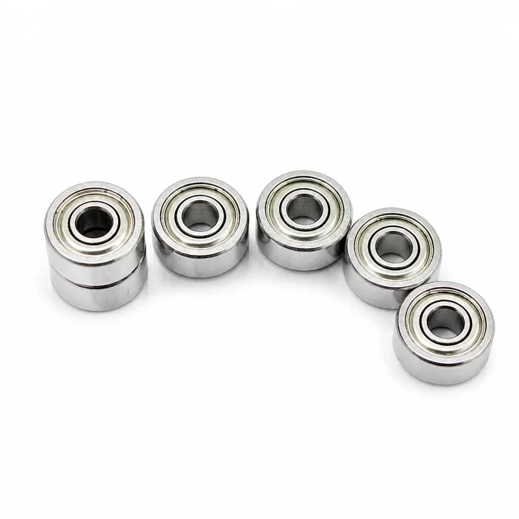 MR63、MR74、MR83、MR84、MR85、MR93、MR95（ZZ／2RS）、低騒音型ミニチュア深溝玉軸受（3×9×4mm）、歯科用機器向け