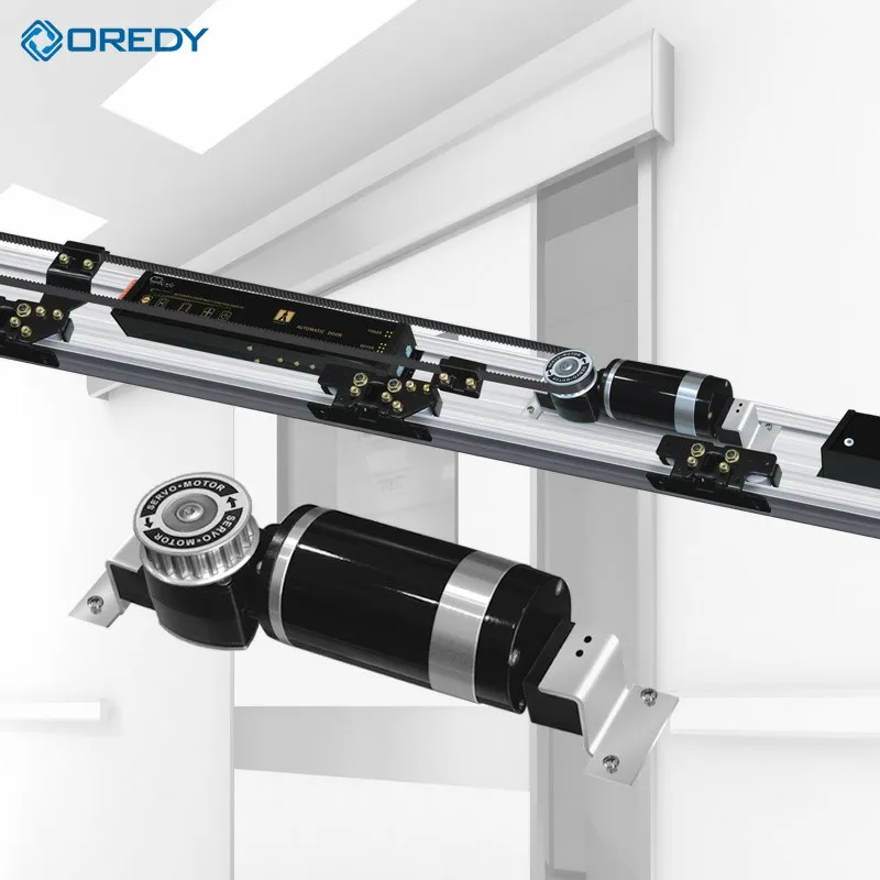 oredy commercial electric door opening operator aluminum automatic sliding door opener