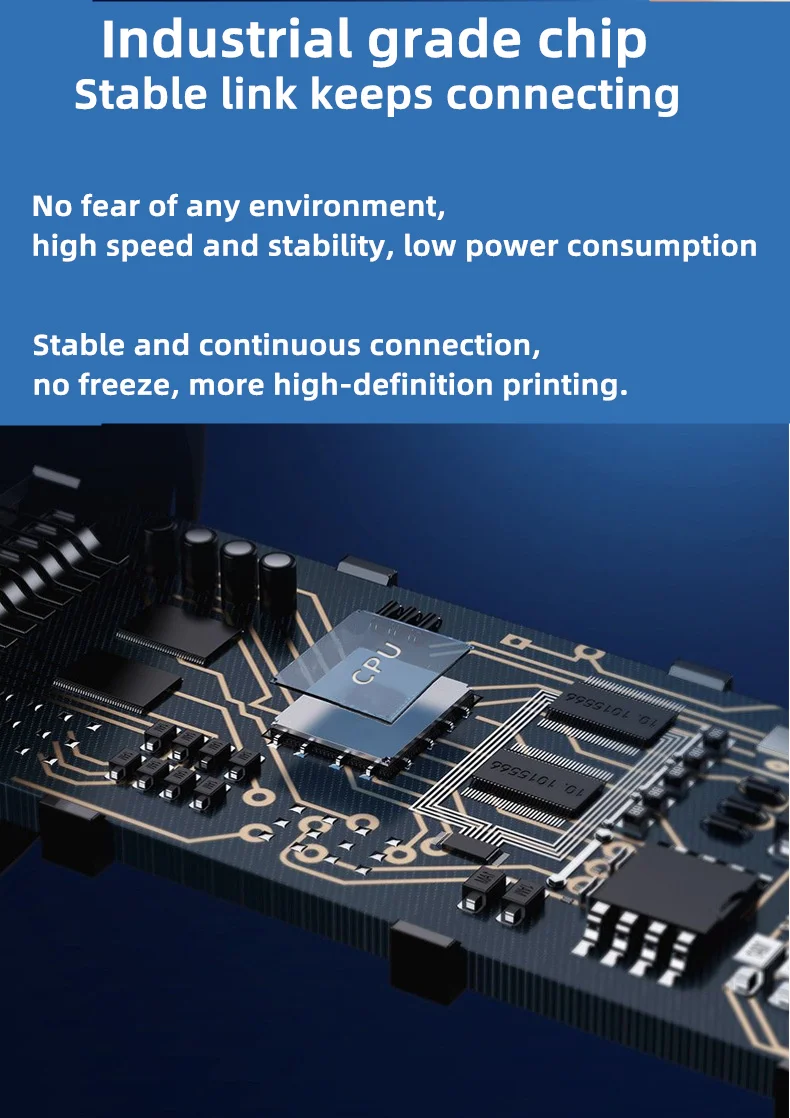 Portable Smart Continuous Inkjet Printer Handheld XP600 Print Head with 600dpi Resolution for Retail Hotels Restaurants