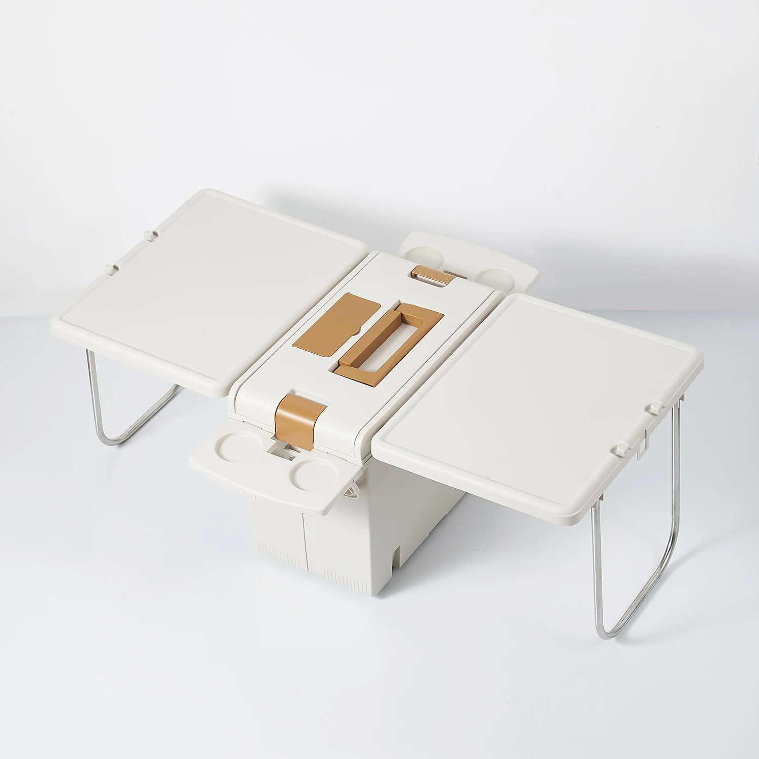Factory OEM 17L Foldable Table Multifunction Picnic Camping Cooler Box With Table