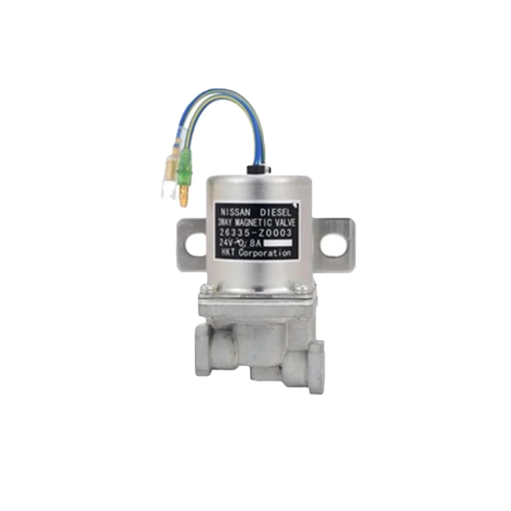 VIT-JE 24V Two-Way Air Brake Valve Solenoid Valve 26335-Z0003 for NIISSAN VN188