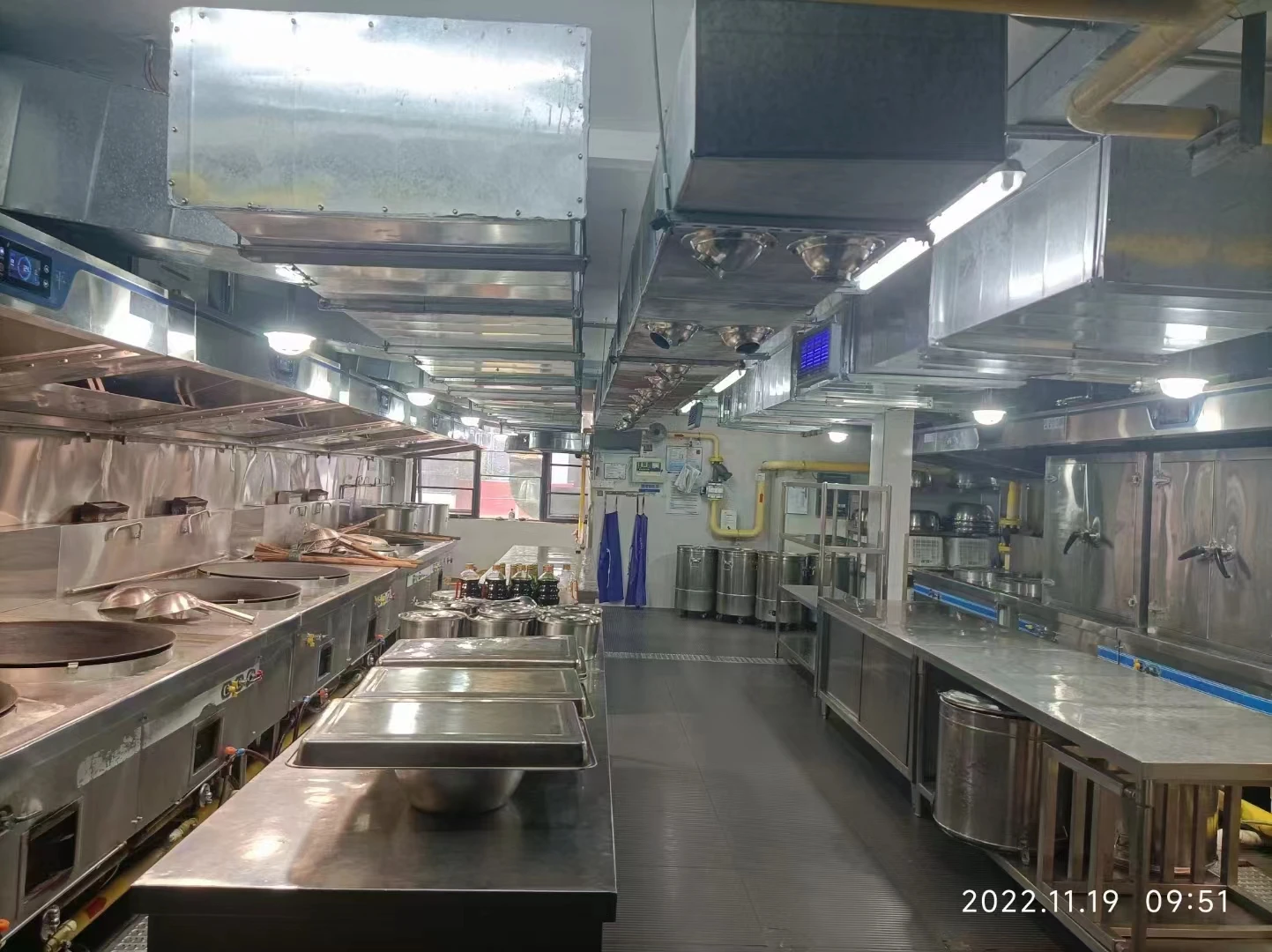 Commercial Kitchen Extractor, Wall, Stainless, Steel, LED - detail 56