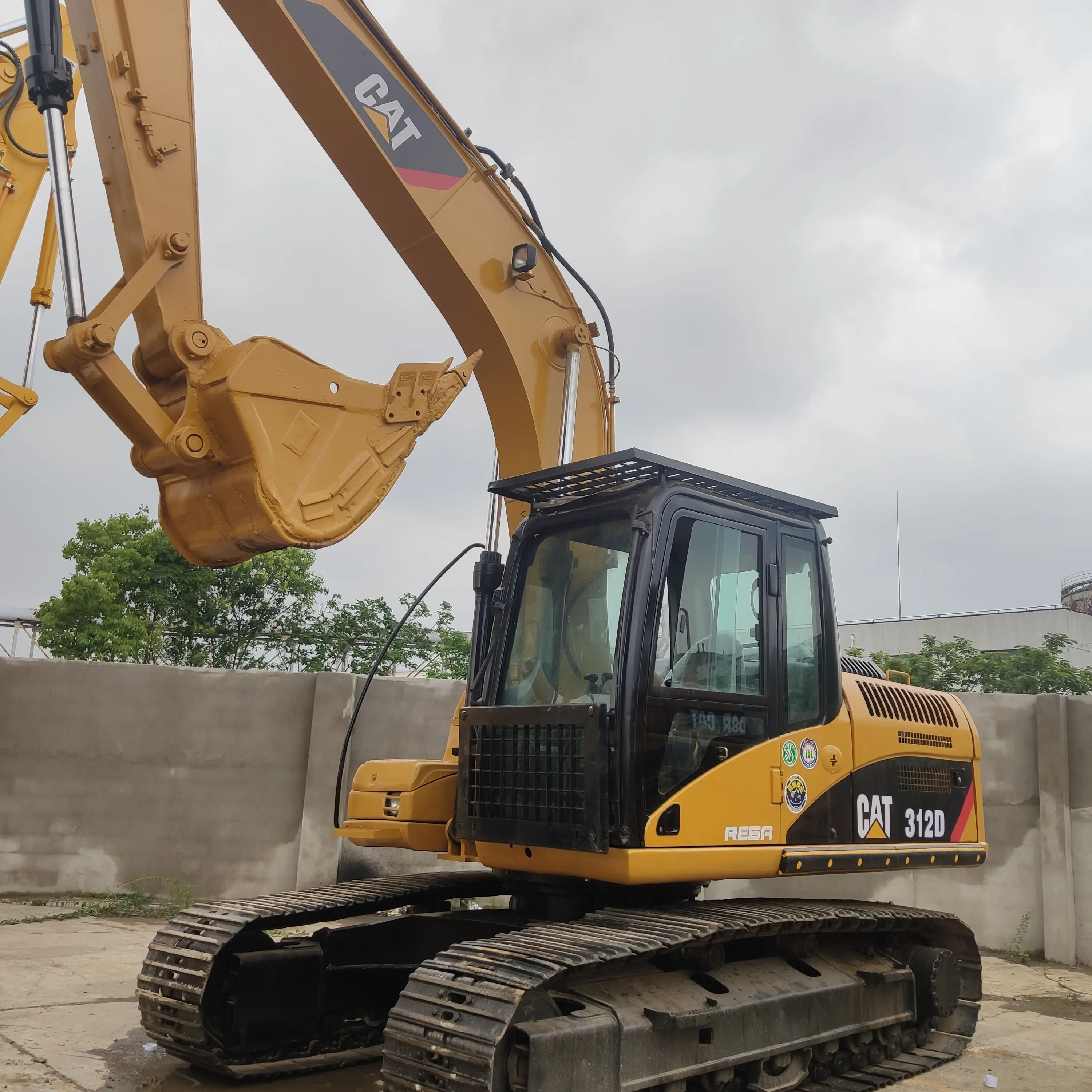 キャタピラーCAT312Dクローラーショベル12トン中古建設機械| Alibaba.com