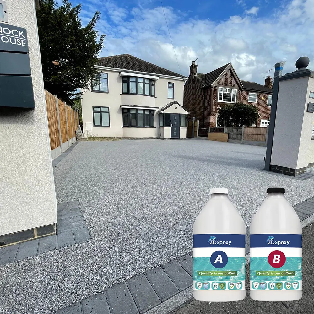 2023 Moca Polyurethane Curing Agent Resin Bound Gravel Polyurethane Resin Binder Gravel