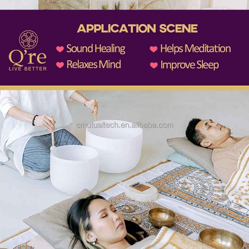 Q're A B C D E F G Note 432hz Frosted Quartz Crucible 99 Crystal