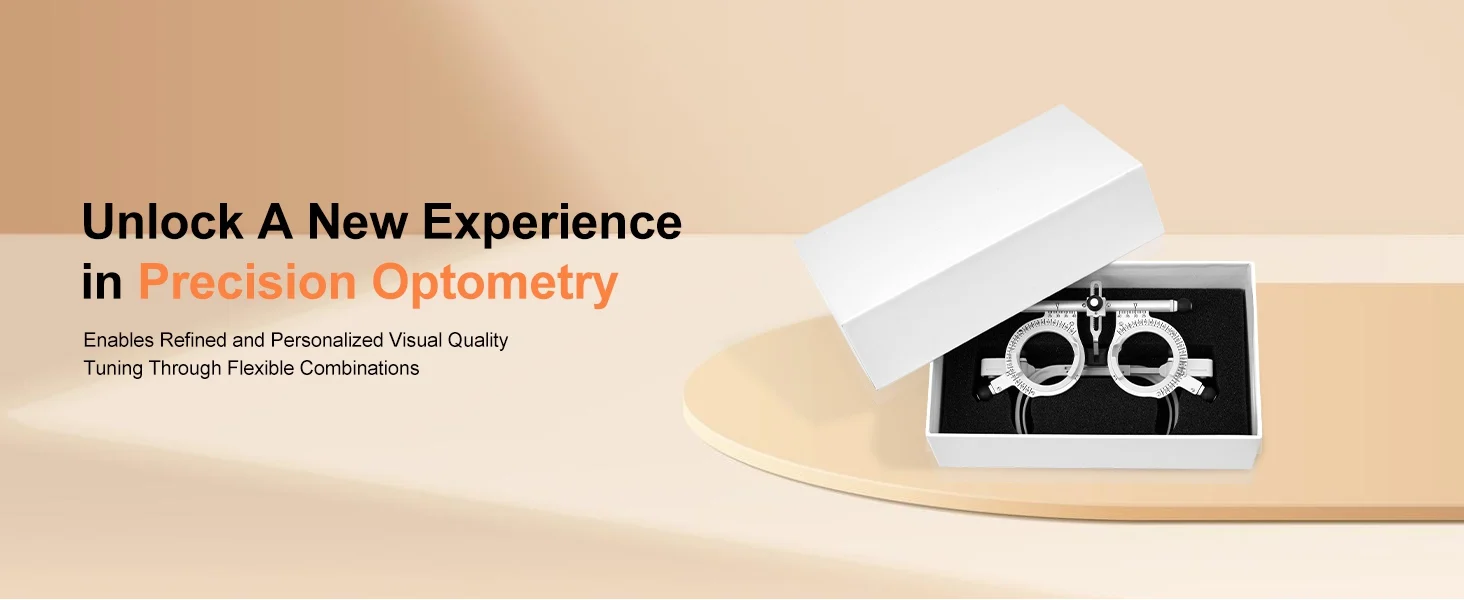 Trial Lens Frame Optometry Equipment Eye Exam Frame TF-4880B Optical Shop Supplies Vision Testing Tools