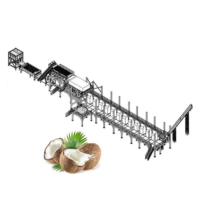 Coconut processing machine coconut processing plant cost coconut processing machinery export from china
