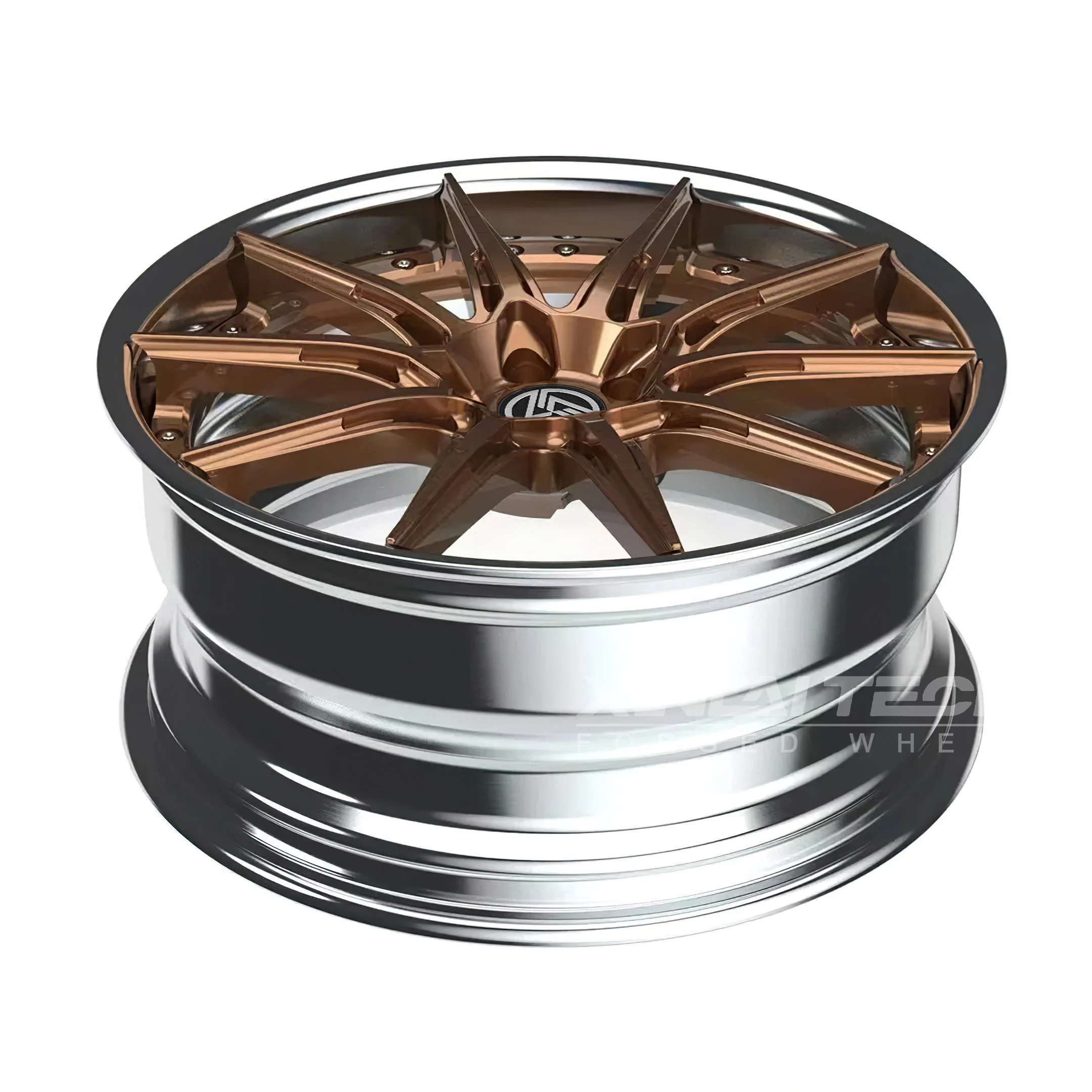 XINLAI Custom Deep Concave Aluminum Alloy Forged Wheels Hubs 2-Piece Car Rims Wheels for BMW Audi Porsche Mercedes Benz - Image 2