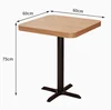 Square table (60*60*75cm)