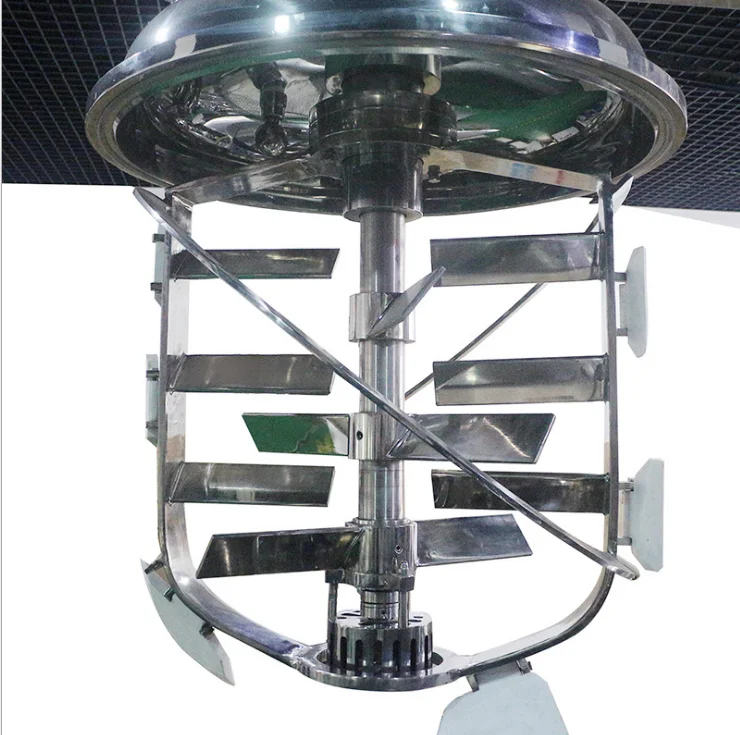 Аппарат для изготовления зубной пасты из нержавеющей стали с высоким сдвигом косметический вакуумный эмульгирующий миксер