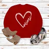 Felpa con cappuccio rosso brillante con scritta bianca
