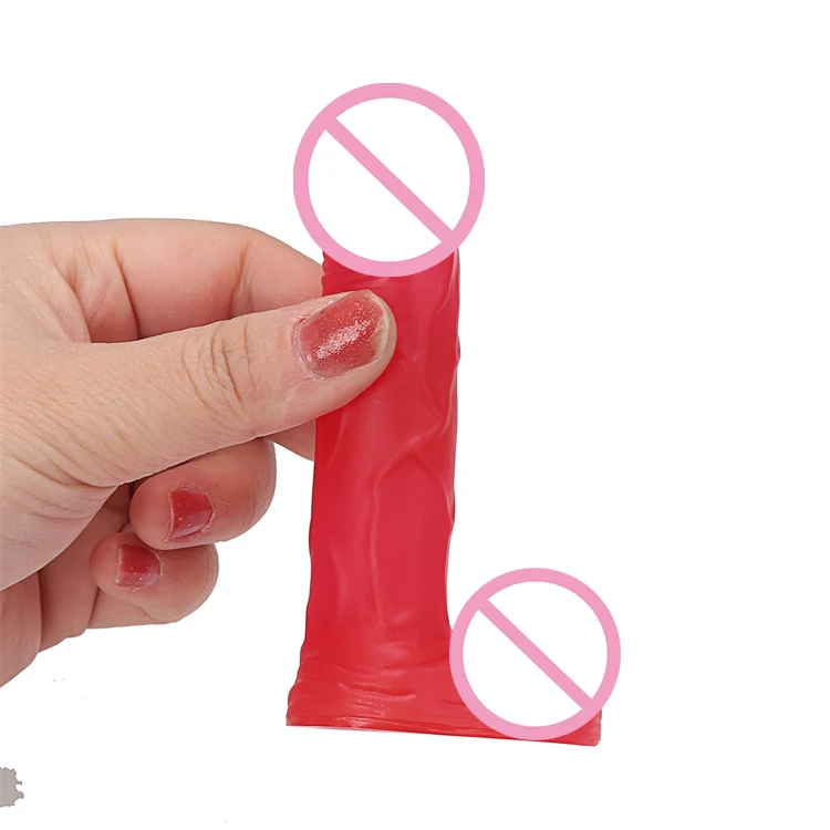 Bestseller Kleiner Mini-Dildo Sexspielzeug fr Mnner Vibrator aus  Kunststoff 11,3 cm Knstlicher Dildo fr Frauen Mdchen Silikon-Penis